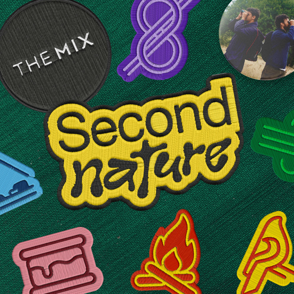 Second Nature Logo and badges